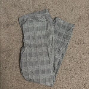 Crosby Black and White Houndstooth Pants